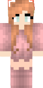hi!Kk here and to day I'm not Kk I'm Pink Kittens And SrinKILLS!!! I got a new pc and need a new minecraft skin and so... I made this!