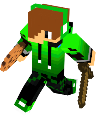 Minecraft Skin of YouTuber Abominable Gaming.