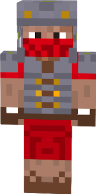 This is my first skin it's a mix of all the roman land soldiers