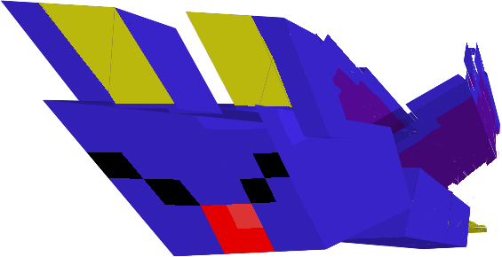 The Bat enemy from the Super Mario series. Although it causes harm in Super Mario, it is completely harmless in MineCraft.