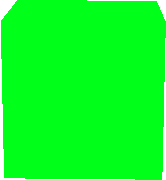 This is a greenscreen block