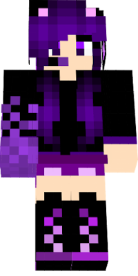 This is a endergirl whom has the power in here hand and is a gamer.