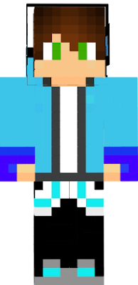 ITS NOT MINE SKIN BUT I AM USING THAT IN MINECRAFT
