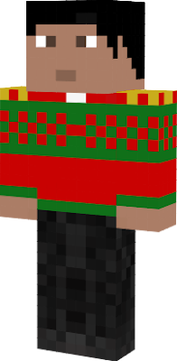 some guy in a holiday jumper