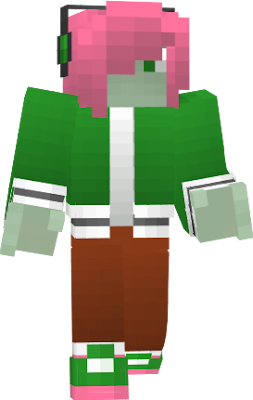 A skin that I made for my friend Kat. If you wanna look like some sort of gamer plant highschooler go off I guess.