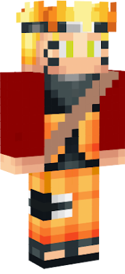 This is the naruto sage mode skin in minecraft skins. please like and apply it.