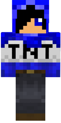 Its a just me an Exploding Tnt Blue Skin