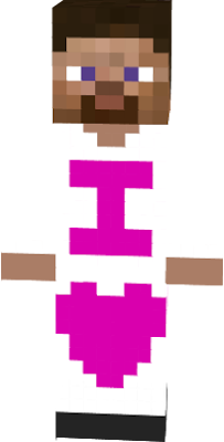 I made this skin specially for a girl who plays minecraft, her username is Pinkadele.