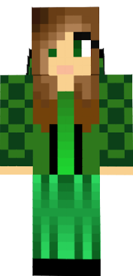 Terraria is a woman who lives in the wild alone and made her outfit to blend in amongst the trees.