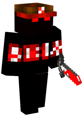 Mine Blocks - Roblox Guest with Hat skin by Guestf28 (Roblox User)