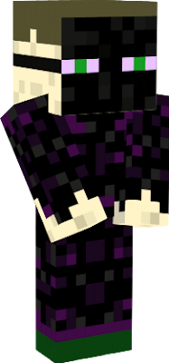 I decided if it would be funny if I gave my character a cheap enderman costume! Notice the eyes! the eyes!