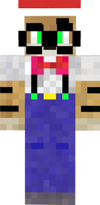 he's my skin with a christmas hat!!?