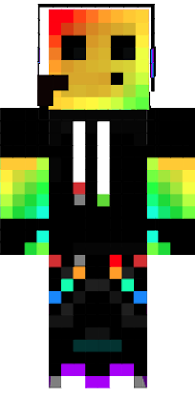 a rainbow slime boy