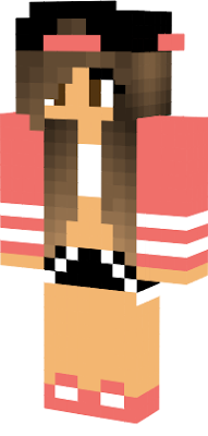 Actress You Can Use Skin Tomboy Girl In Minecraft