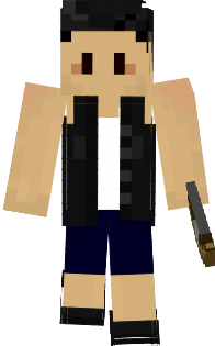 Skin with vest, tank, shorts and shoes