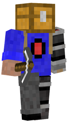 have fun with this cool skin that i made no one knows where he came from but he acts 'robotic'