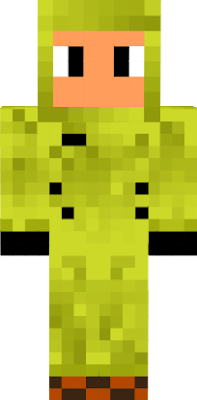 i no-clip in reality(Minecraft)wearing a yellow suit