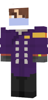 testing purple coat on finn hat BABIEEEEEE