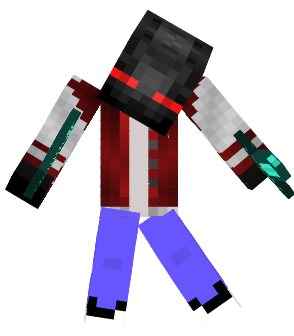 Enderman with a red jacket and blue jeans nothing else is known about it though