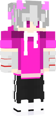 So this skin comes from cute/pink/boy skin and then I edit the shirt and hair. I'm going to give you this skin.