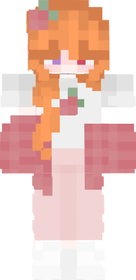 pink oufit orange hair girl