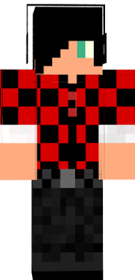 what i look like in real life but on a minecraft skin