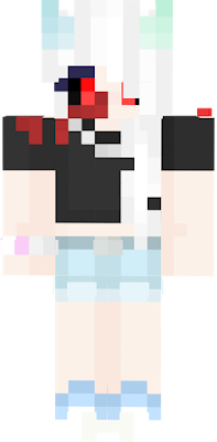 Eeee~! This is my new OC Aspyn!!! For my halloween I decided to make my first skin of her based off of a drawing a did a while ago which was her as a ghoul (based off of Touka from Tokyo Ghoul, hense the kagune on the back and the eyes). I really hope you guys like this cuz I am suppperr proud of it~! ^^ ~Aspynz (FrostehSoulz, Previously known as SapphiricFox, first known as SaffhireFox)