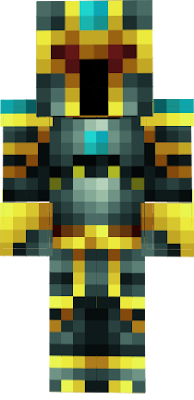ThePixelGuardian with seperate helmet, shoulder pads and gauntlets.