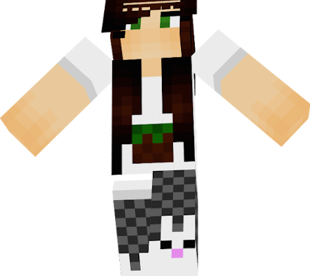 Shes the minecraft skin you ahve all been waiting for...