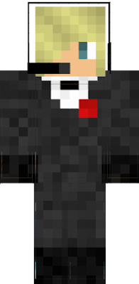 my teen skin with a suit