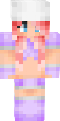 i used the skeleton girl skin a changed the color on the skin and now it's called cherry girl