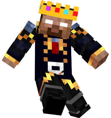 King herobrine Minecraft Skin