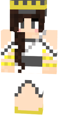 This is the second model in my theme and is based of the goddess Athena. It's different from my Aphrodite skin because she has a spear strapped to her back. Athena is the goddess of war and wisdom.