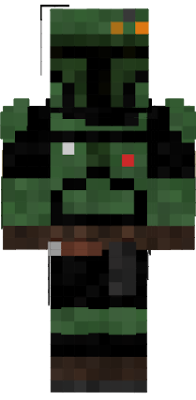 A Green Mandalorian