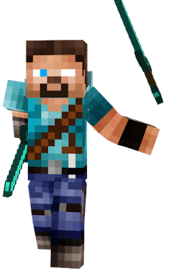 Steve couldn't have full white eyes because There is already a character with the same looking as Steve but the eyes are fully white so Stevebrine would be having half of light blue eye's half of white eyes and it suits for it for Stevebrine and Stevebrine has the same look as Herobrine so it should suit it then