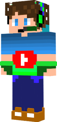This is my YouTube Minecraft skin, SUBSCRIBE TO Blocky G8mer224 on YouTube!!!!!!!!!!!!:)