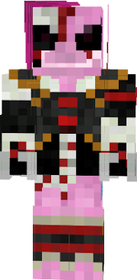 Shes a skeleton? No an abomination? Worse she is a dark princess of Slaughter and we all know we cant spell Slaughter with out Laughter. Pinkie Pie has snapped trying to survive with no friends now shes a worser version then the pig man and the enderman combined! I give you Pinkamena Diane Nightmare.