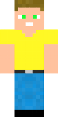 pabtalon azul y camiseta amarilla