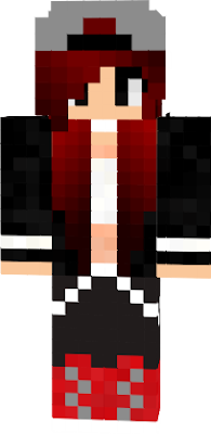 this is a newer version of my old skin that I made! its made for a tomboy/goth like myself!