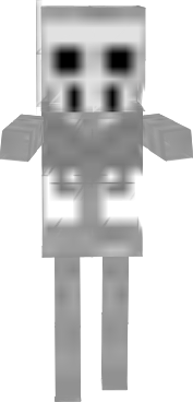 I look more like a skeleton then the ones in Minecraft!