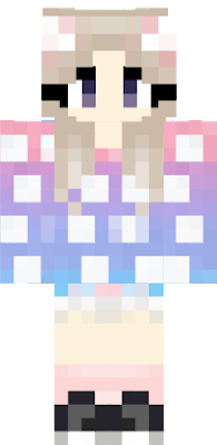 i have made it 2d the creator of this skin allowed me to take full control in 2D not 3D model