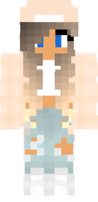 Minecraft : skin adidas de fille