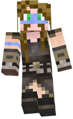 Viking/Nord guy based on Skyrim armor and Toki Wartooth head