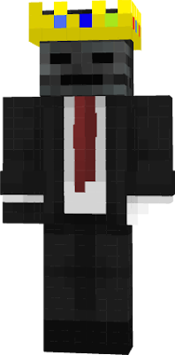 wither skeleton king in suit