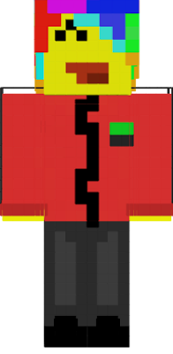 Hey Im the actual original creator. Idiots have copied my yellow version of this skin and got the credit and i still got no credit or hearts on my skin the only ppl that got the credit were stupid Copyers. So im letting u know. But ye enjoy! My namme on minecraft is forsteken. STOP COPYING NOW.