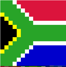 This is a block of South Africa