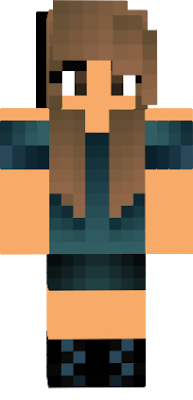 My skin but with blue outfit