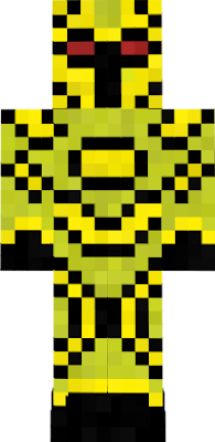 a yellow knight made by rhinoMCPC
