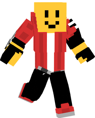 roblox noob with a backpack Minecraft Skin