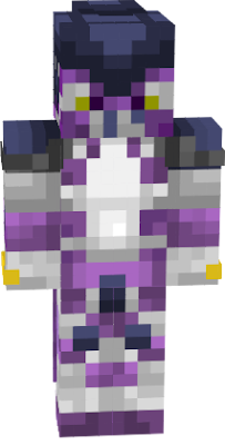 Jojo's Bizzares Adventure Part 5 Golden Wind Stands Pack)Purple Haze!  Minecraft Skin
